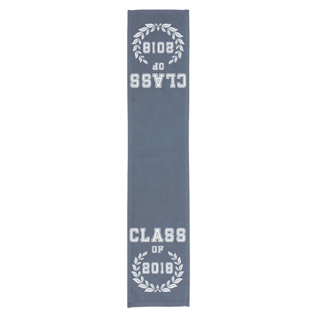 Class of 2018 short table runner (Front)