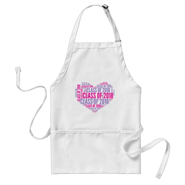 Class of 2018 standard apron (Front)