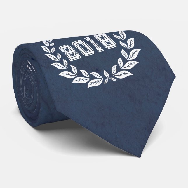 Class of 2018 tie (Rolled)