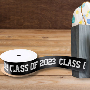 Class of 2019 Graduation Custom Colour Gift Ribbon Satin Ribbon