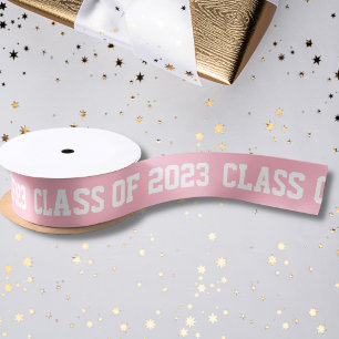 Class of 2019 Graduation Custom Colour Gift Ribbon Satin Ribbon