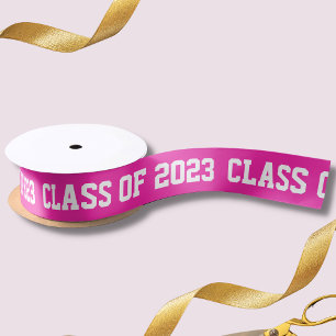Class of 2019 Graduation Custom Colour Gift Ribbon Satin Ribbon