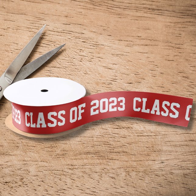 Class of 2019 Graduation Custom Colour Gift Ribbon Satin Ribbon (Creator Uploaded)