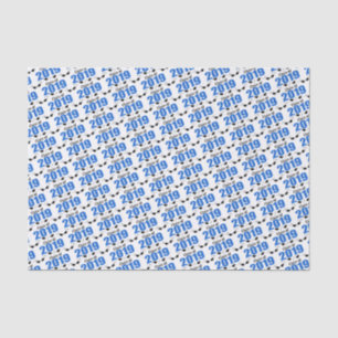 Class Of 2019 Graduation Tissue Paper (Blue Caps)