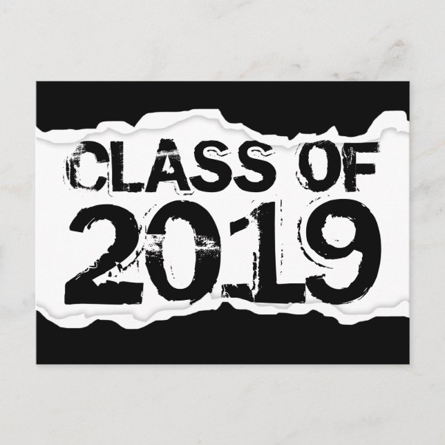 Class of 2019 page tear postcard (Front)