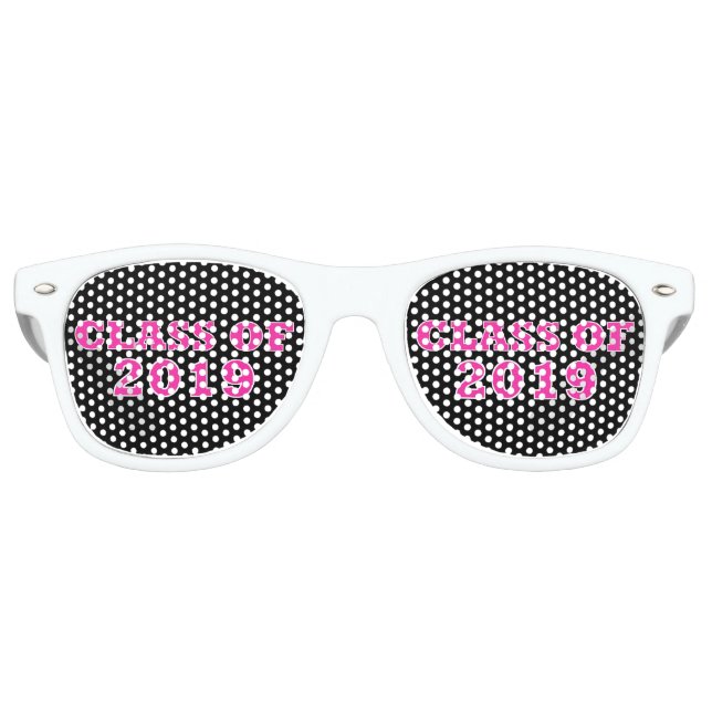 "Class of 2019" Retro Sunglasses (Front)
