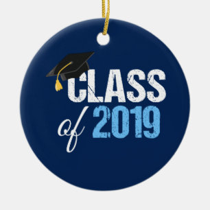 Class of 2019 Senior Graduation Ceramic Ornament