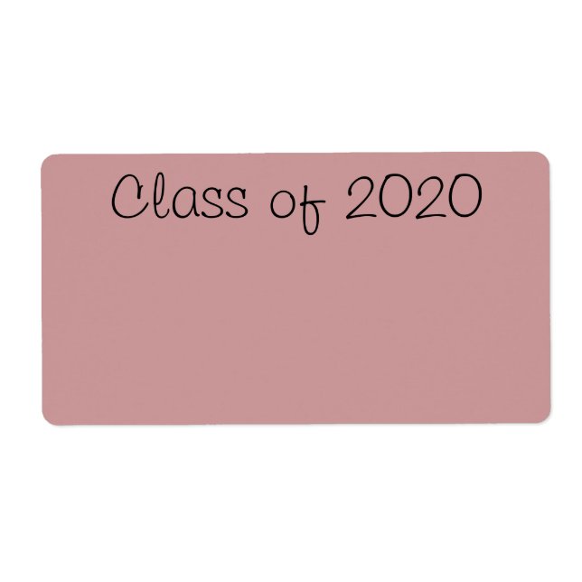 Class of 2020 (Front)