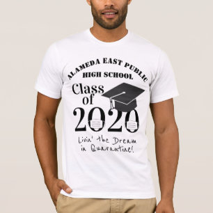 Class of 2020 Fun Quarantine Graduation T-Shirt