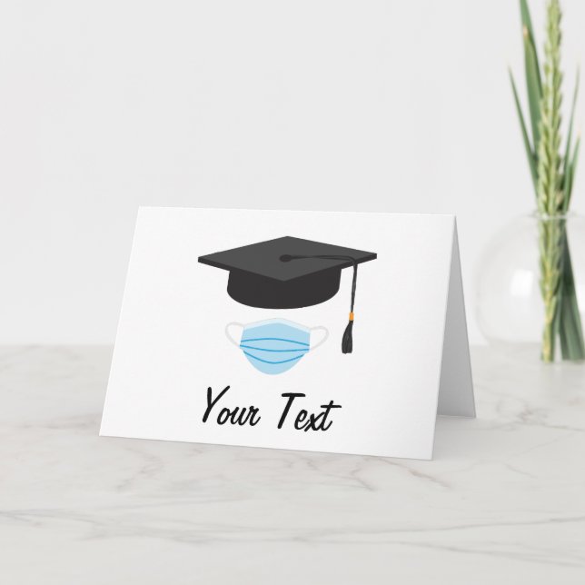 Class of 2020 Graduation - Graduation cap and Face Card (Front)