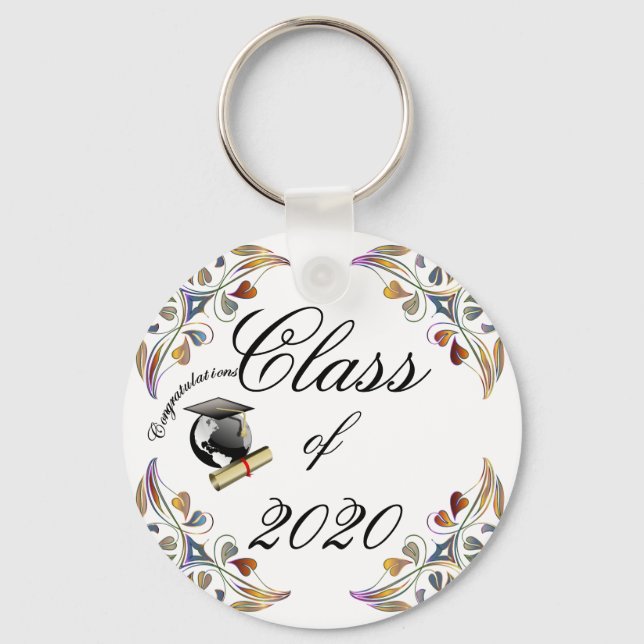 Class of 2020 Graduation Key Ring (Front)