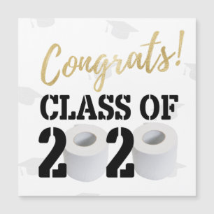 Class of 2020 Graduation Quarantine Magnetic Card
