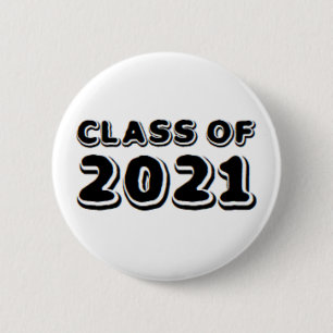 class of 2021 6 cm round badge