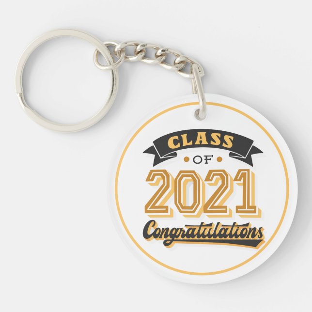 Class of 2021 Graduation Key Ring (Front)