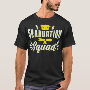 Class Of 2021 Graduation Squad Funny High School C T-Shirt