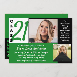 Class of 2021 Hope and Confidence Invitation