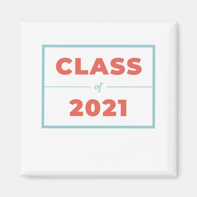 Class of 2021 magnet (Front)
