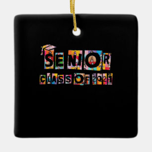 Class of 2021 Senior Quarantined Back to School Ceramic Ornament