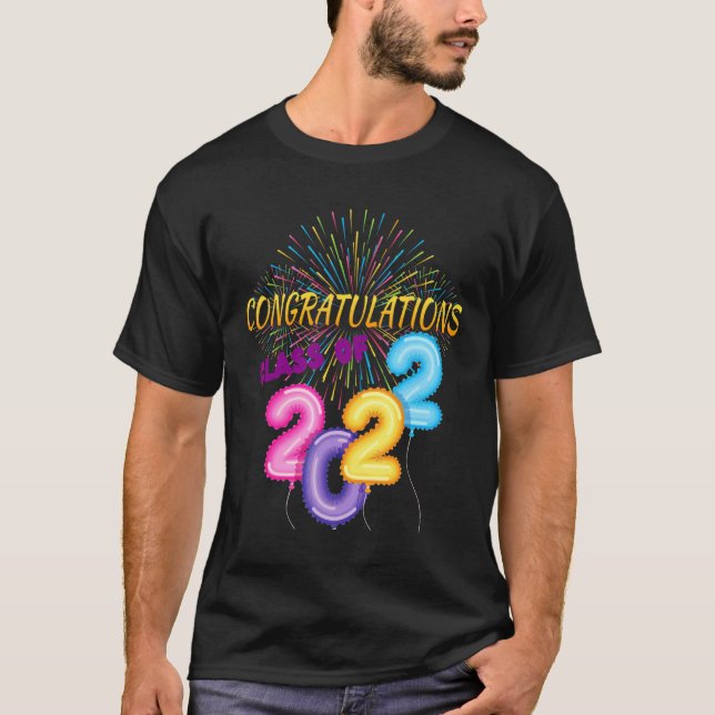 Class Of 2022 Congratulations T-Shirt (Front)