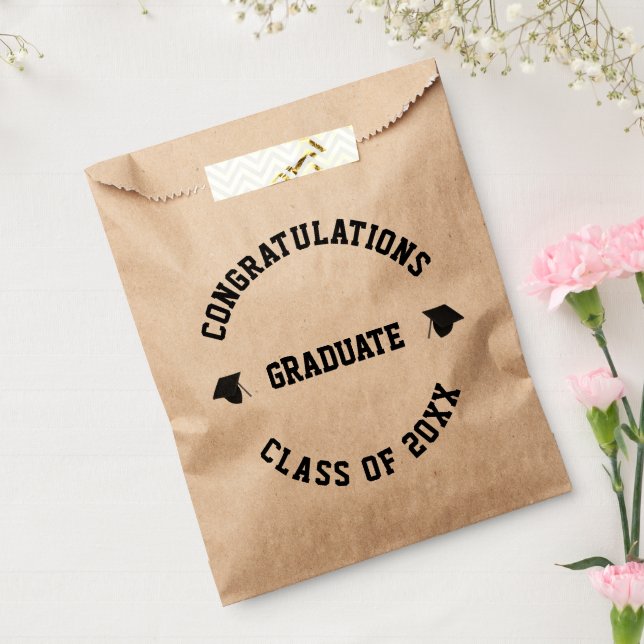 Class of 2022 custom name class year graduation favour bag (Sealed)