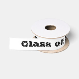Class of 2022 Graduation Day by Janz White Satin Ribbon