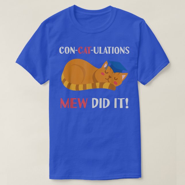 Class Of 2022 Graduation Graduating Class Cat Love T-Shirt (Design Front)