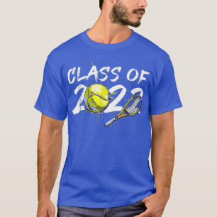 Class of 2022 Graduation Senior Tennis Player Gift T-Shirt