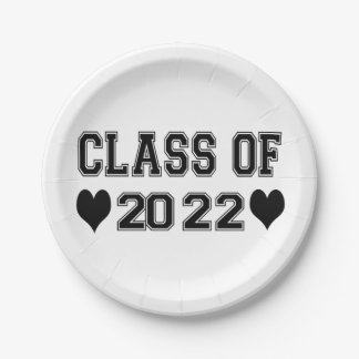 Class Of 2022 Paper Plate