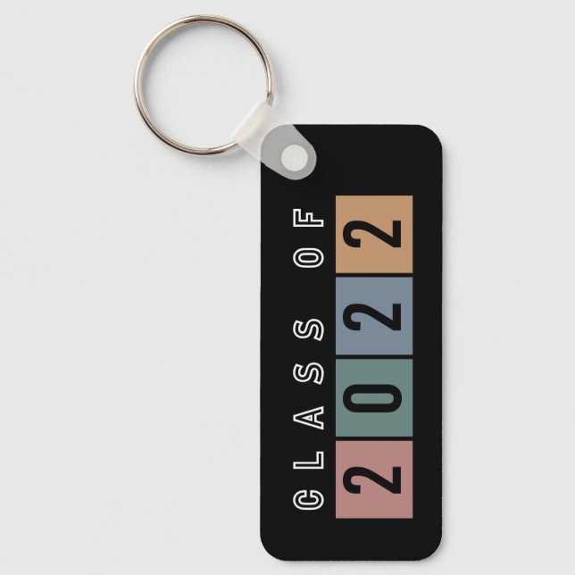 Class of 2022 School College graduation gifts Key Ring (Front)