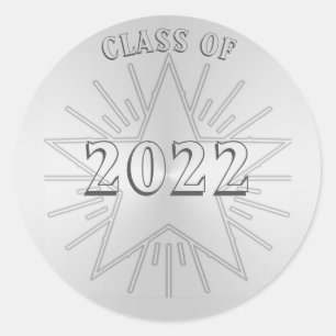 Class of 2022 Silver Star Sticker by Janz