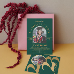 Class of 2023 Arch Photo Grad Party Invitation