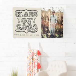 Class of 2023 Graduation Banner Vinyl Poster