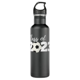 Class of 2023 High School Senior Soccer Player Gra 710 Ml Water Bottle