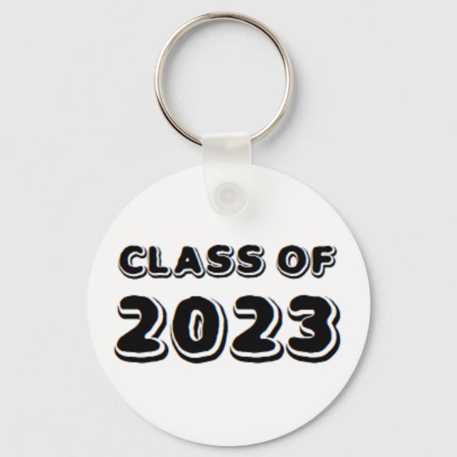 class of 2023 key ring (Front)
