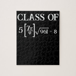 Class of 2023 Math Pi 8th Grade Graduation Jigsaw Puzzle