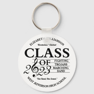 Class of 2023 Music Key Ring
