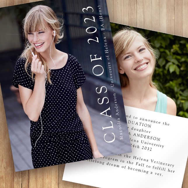 Class of 2023 Photo Graduation Announcement (Creator Uploaded)