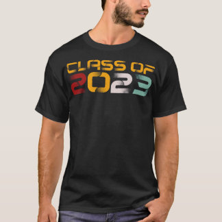 Class Of 2023 Retro Text T-Shirt