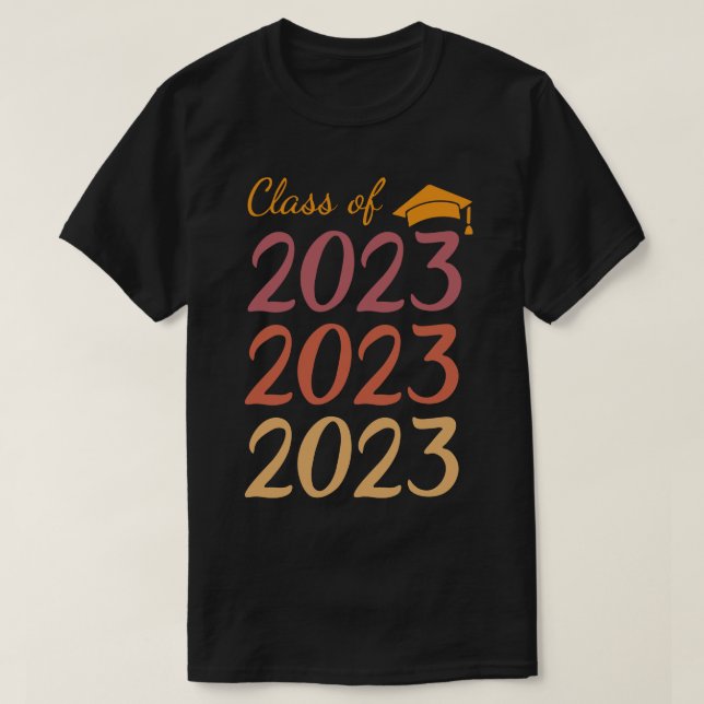 Class Of 2023 Senior 2023 Design  T-Shirt (Design Front)