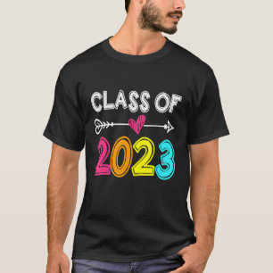 Class Of 2023 Senior 2023 Grow With Me School Grad T-Shirt