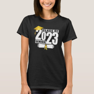 Class Of 2023 Senior Certificate Diploma Graduatio T-Shirt