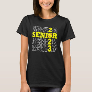Class Of 2023 Softball Senior Seniors Back To Scho T-Shirt