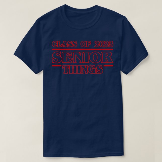 Class of 2023 Stranger Things T-Shirt (Design Front)