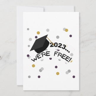 Class of 2023– We’re FREE! | Holiday Card