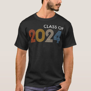 Class of 2024 College University High School Futur T-Shirt