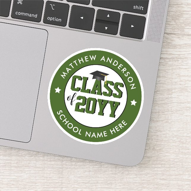 Class of 2024 Forest Green Graduate (Detail)