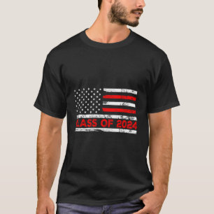 Class Of 2024 Future Graduates Senior 2024 America T-Shirt