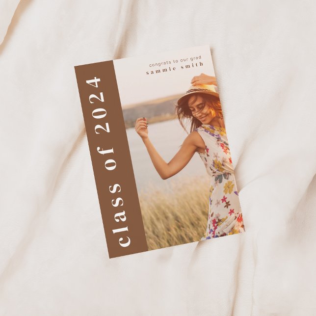 Class of 2024 Grad Invite with Image (Creator Uploaded)