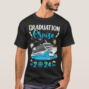Class Of 2024 Graduation Cruise Senior Graduates V T-Shirt