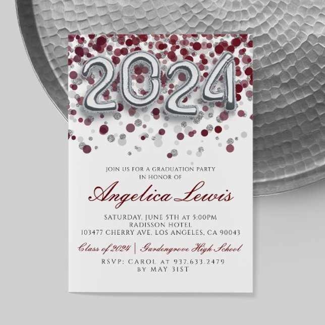 Class of 2024 Graduation Party Invitation (Creator Uploaded)